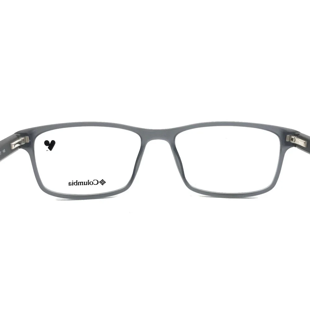 Columbia Eyeglasses Frames C8029 022 Matte Grey Crystal Rectangle 57-17-145